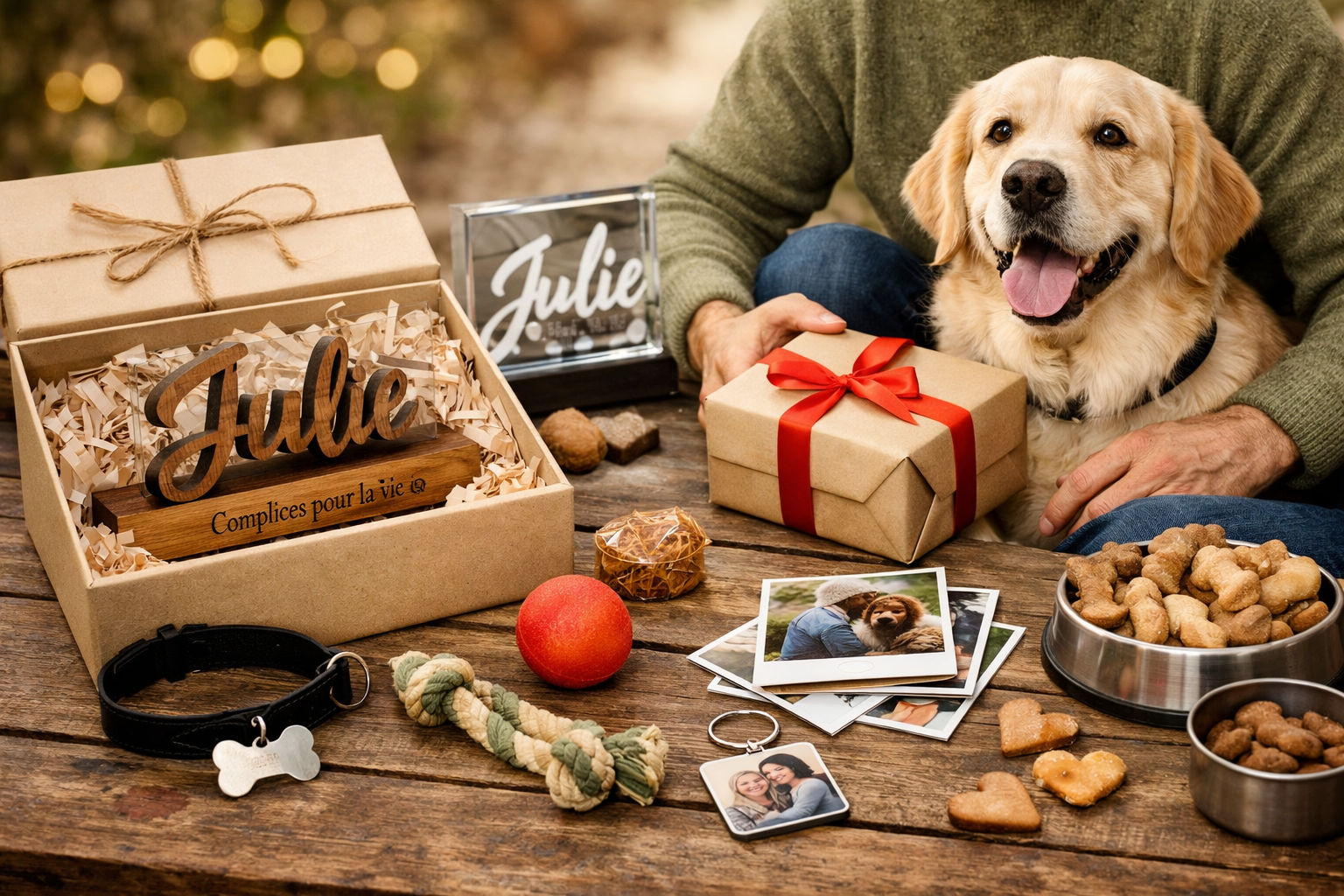 Offrir un cadeau pour un maître et son chien : les meilleures idées à partager