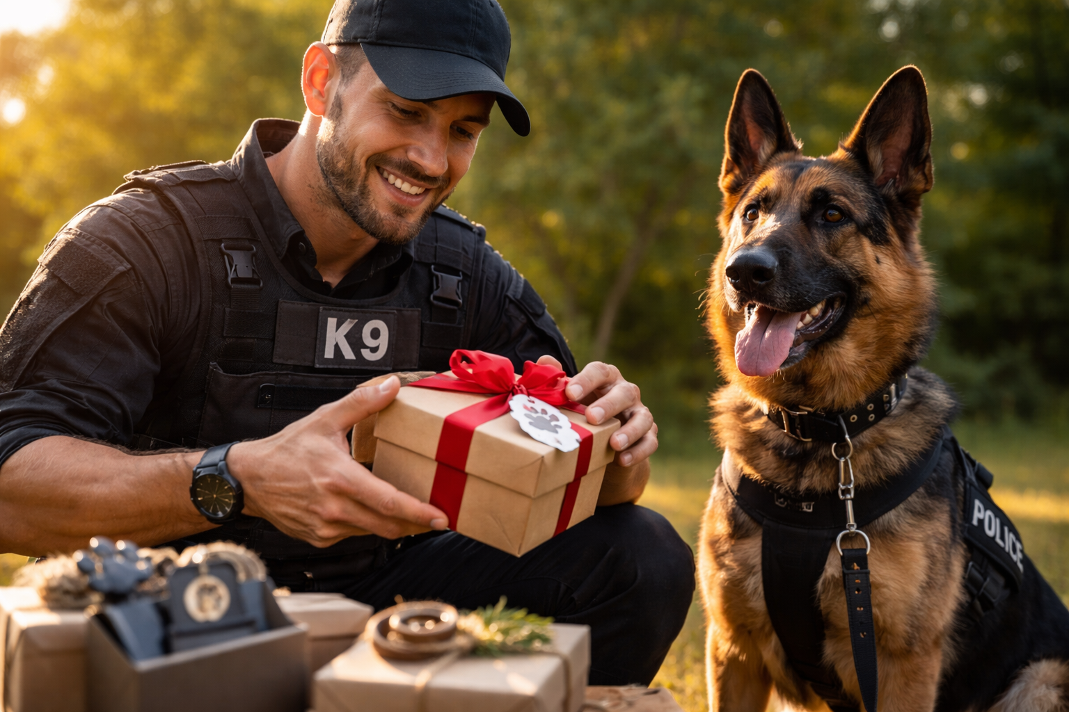 Les cadeaux symboliques à offrir à un binôme maitre chien