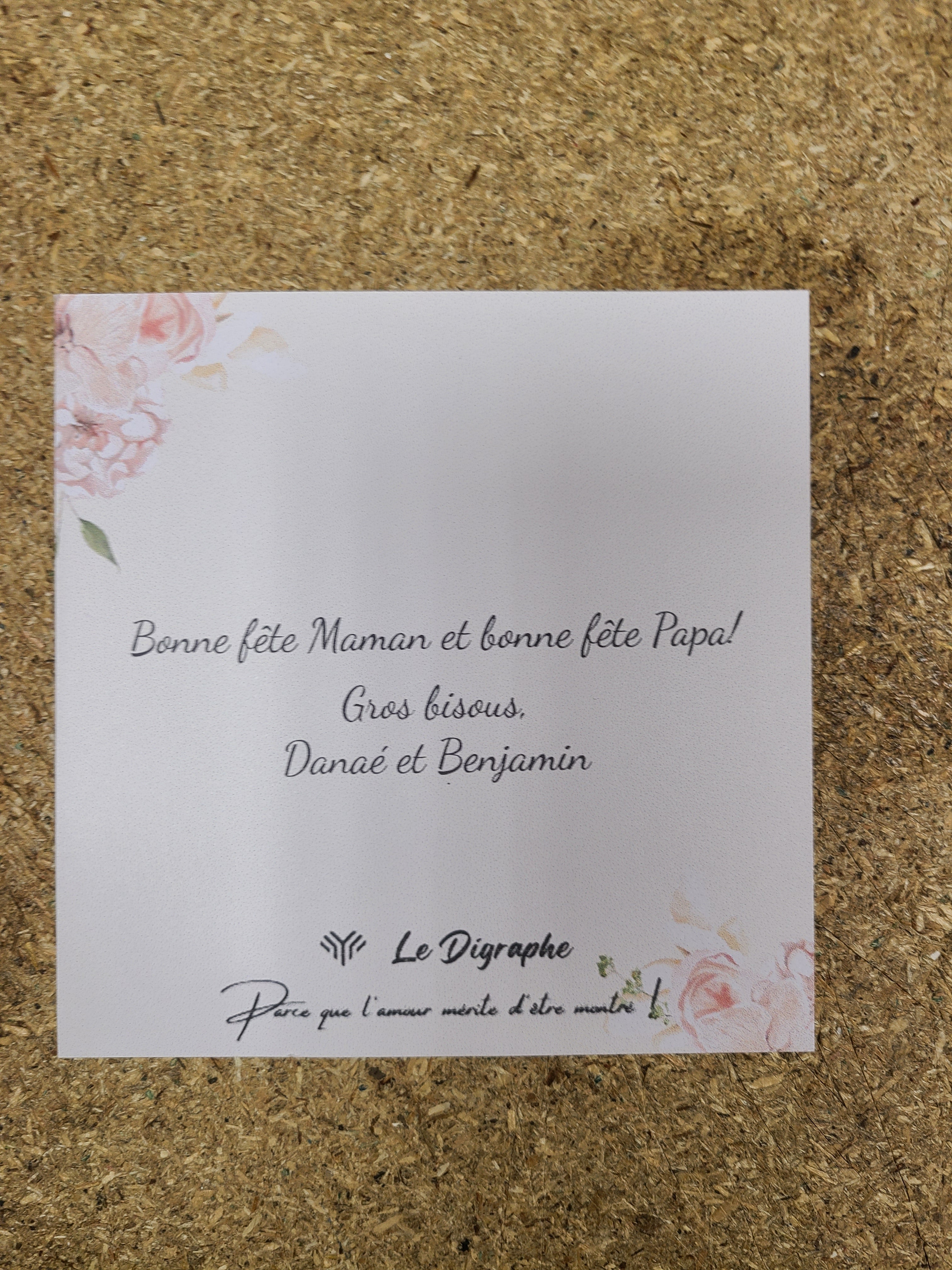 Un digramma per la festa della mamma!