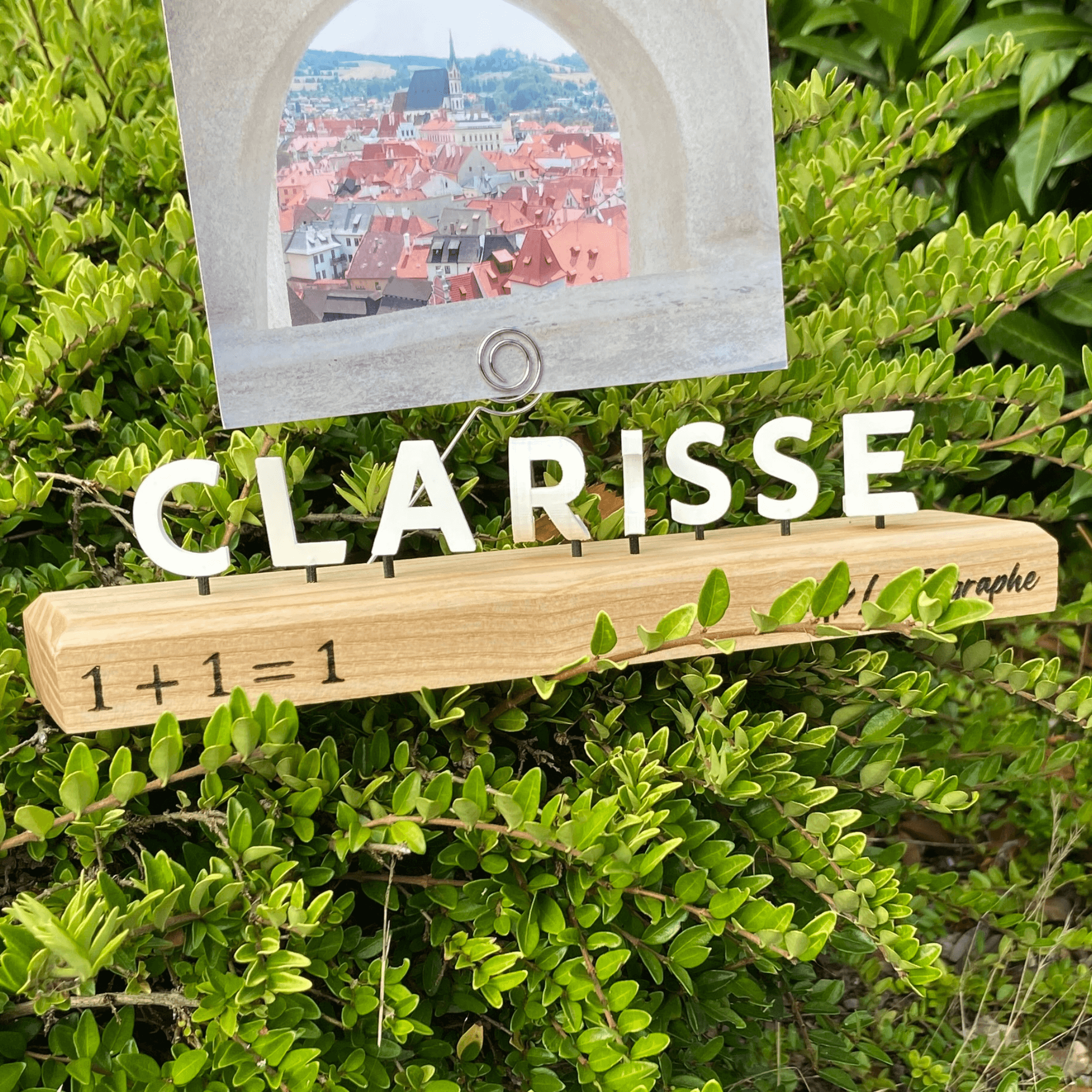 Digraphe frêne personnalisé pic photo