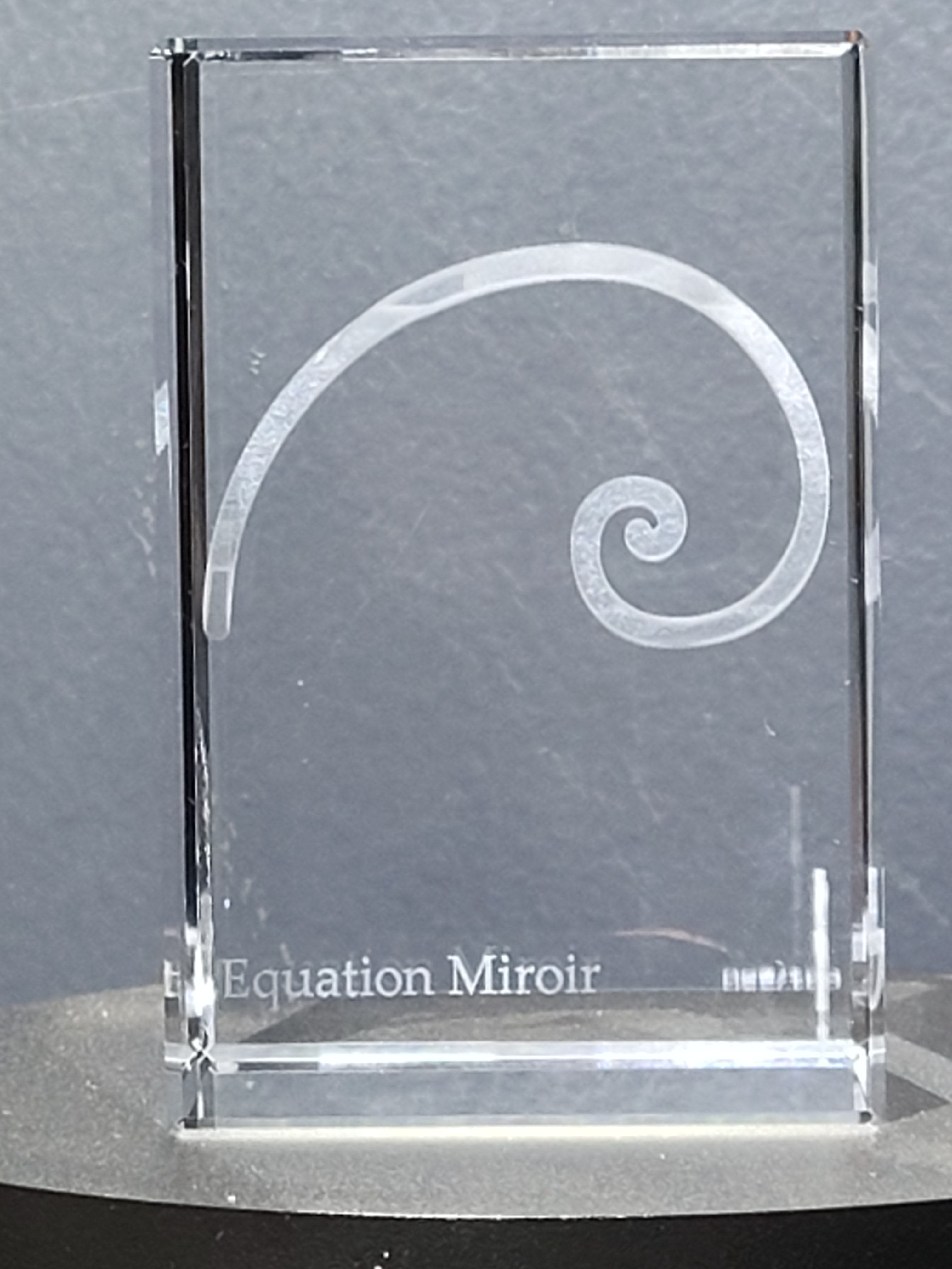 Limited edition - work "Equation Miroir" by the artist Morpho