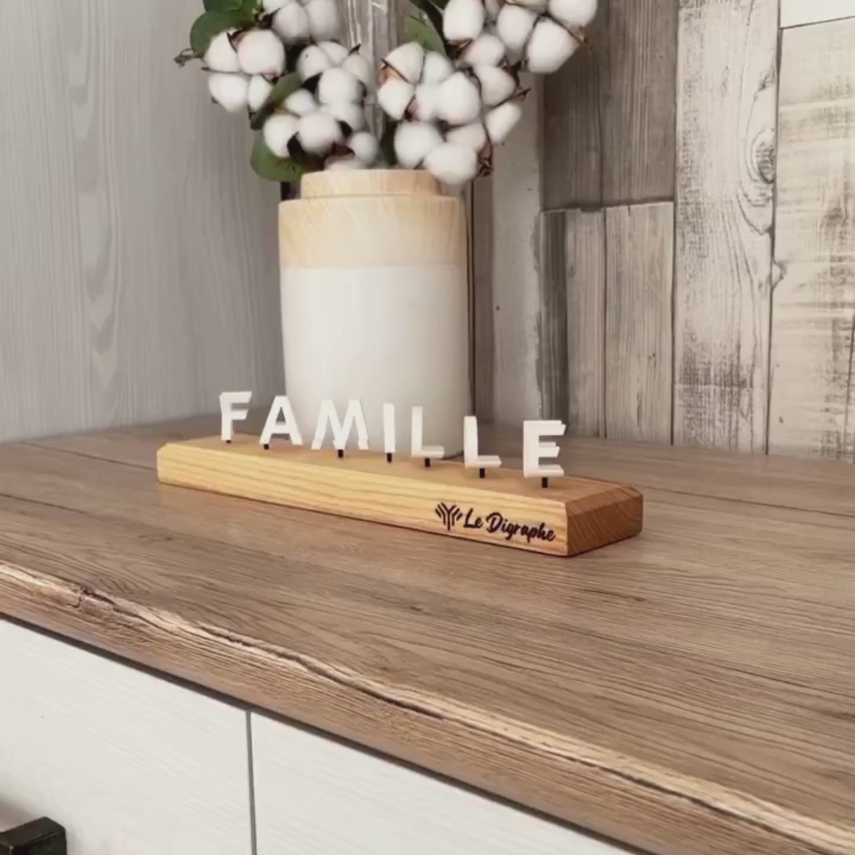 Digraphe Famille