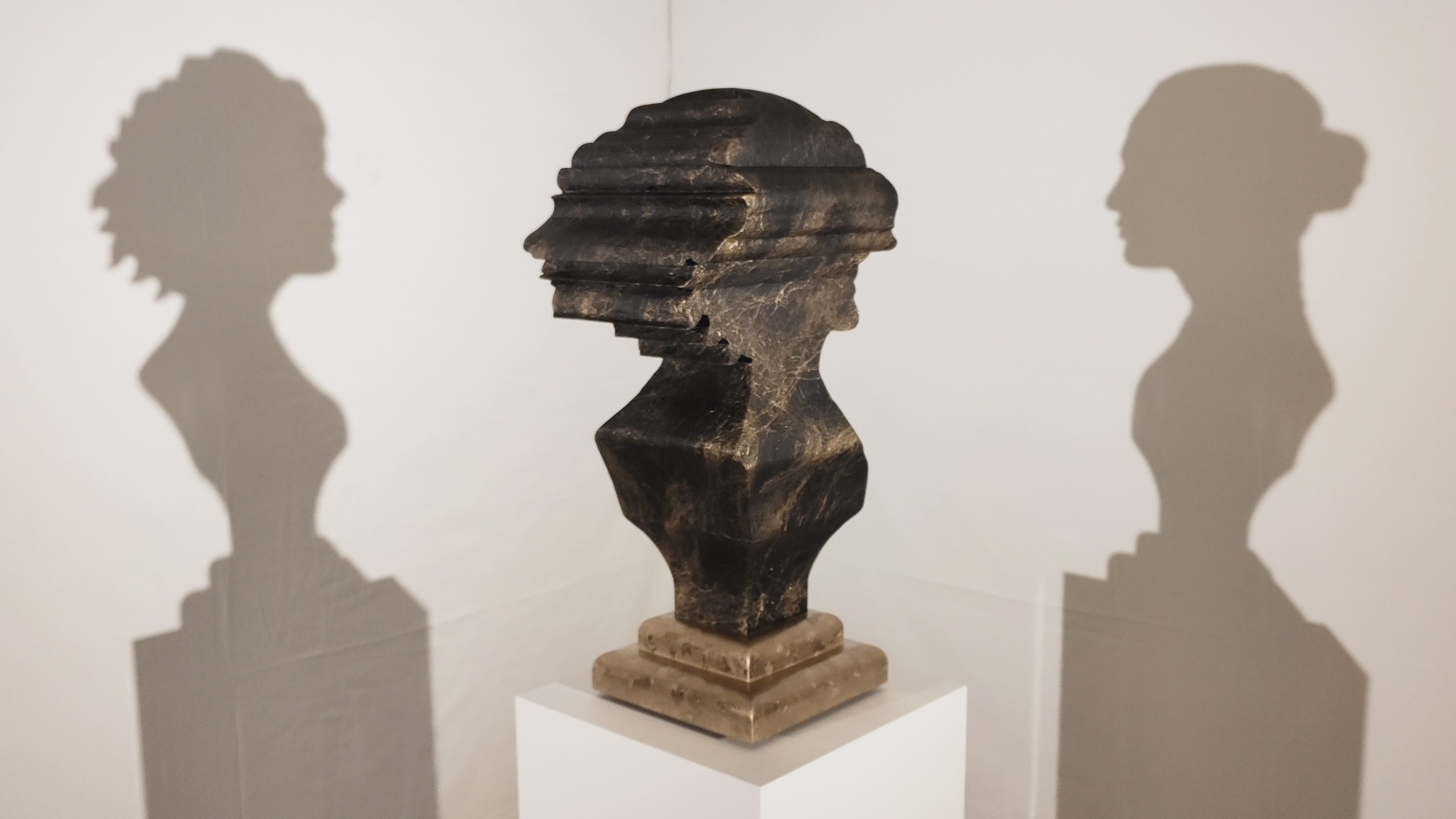 Sculpture "Les Inséparables" de l'artiste Morpho