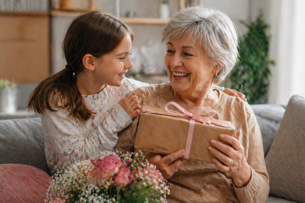 Idée cadeau fête des grands-mères : 50 idées originales pour tous les styles de mamie