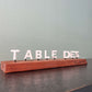 Digraphe Tables des - Enfants