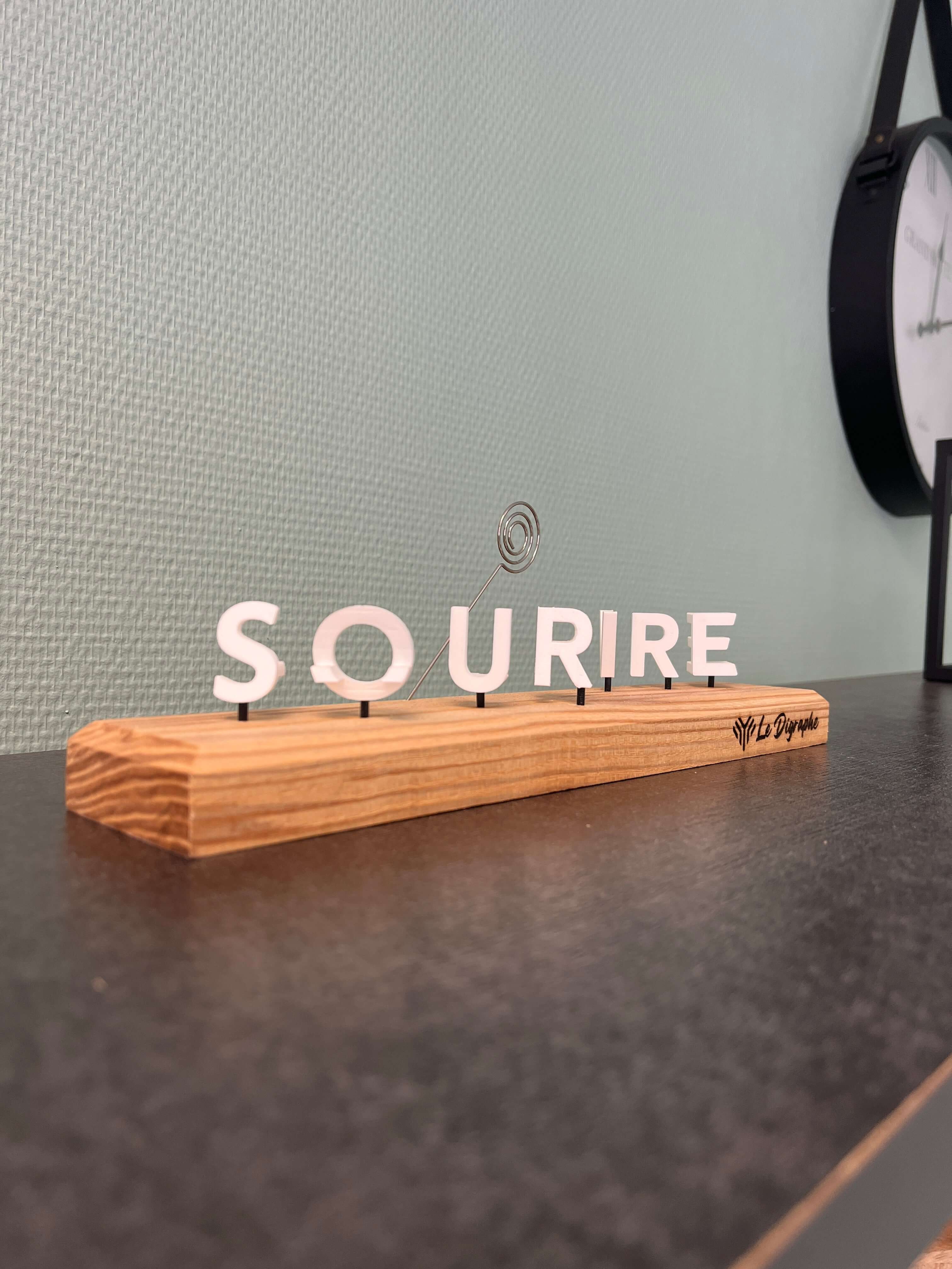 Digraphe Sourire - À la vie