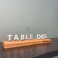 Digraphe Table des - mariés